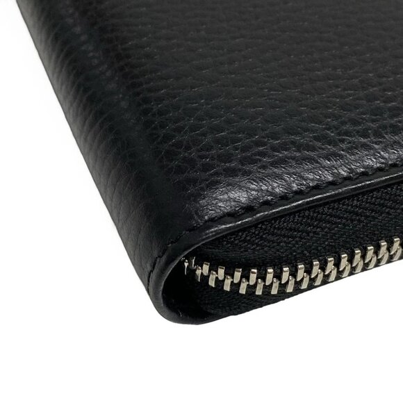 GUCCI GG Marmont Black Leather - Long Wallet 451-071525 - Picture 6 of 11